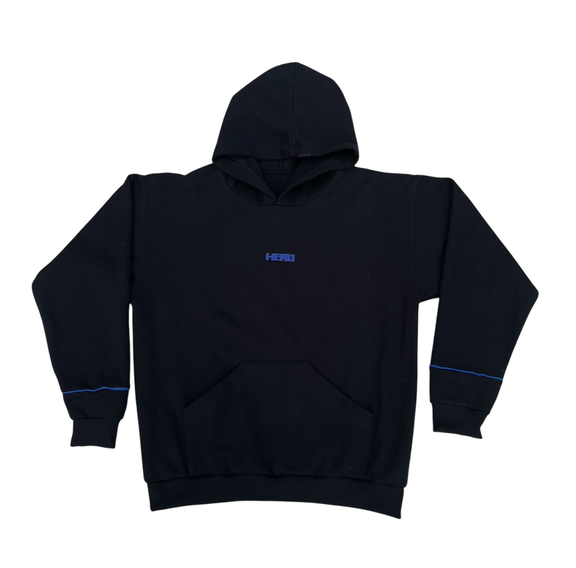 MOLETOM HERO "CHEF" BLACK/BLUE