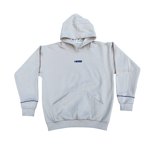 MOLETOM HERO "CHEF" OFF WHITE/BLUE